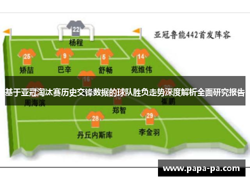基于亚冠淘汰赛历史交锋数据的球队胜负走势深度解析全面研究报告