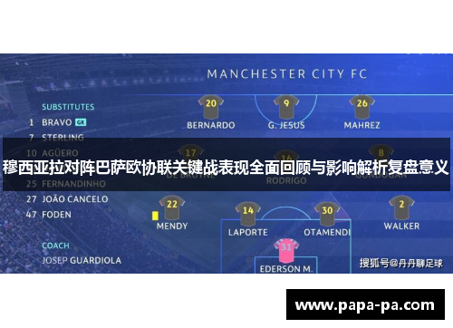 穆西亚拉对阵巴萨欧协联关键战表现全面回顾与影响解析复盘意义